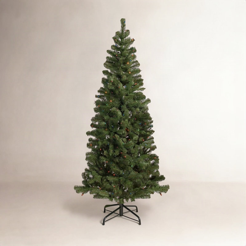 Arbre de Noël artificiel pin 6 lumières