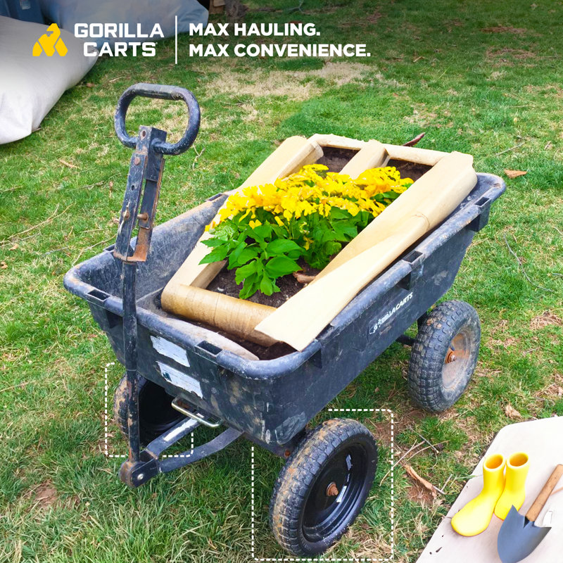 Replacement Tire For Utility Cart, 13" H x 13" W x 13" D