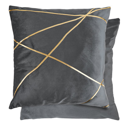 Cloughmills Geometric Square Cushion Cover