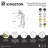 Kingston Brass Kingston Three-Handle 2-Hole Freestanding Clawfoot Tub Faucet Package with Supply Line and Stop Valve-53502240