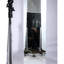 Miroir pleine grandeur avec corps de meuble-lavabo lumineux et miroir à DEL avec miroir mural de grande taille, coins arrondis, chambre à coucher, salon, vestiaire, hôtel