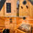 Backyard Discovery Paxton 4-6 Person Traditional Cedar Outdoor Barrel Sauna with 9kW Electric Heater, Wi-Fi Control, LED Lights