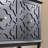 Black Solid Wood Rectangular Console Table-720829611