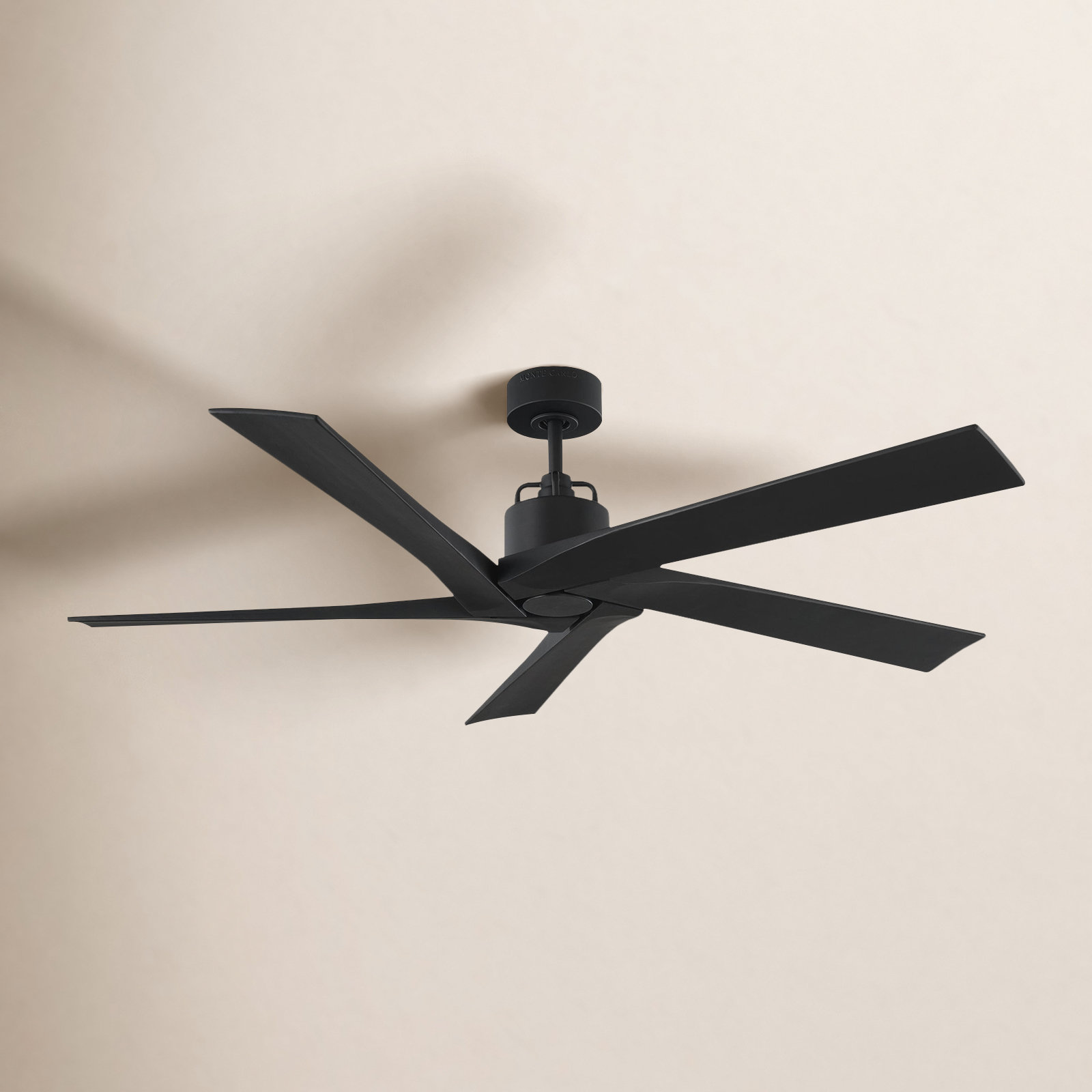 Adalai 70" Ceiling Fan, Midnight Black, 70" Wide