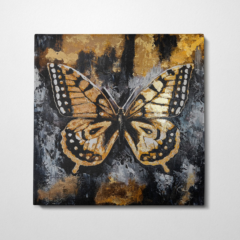 Elena - Wrapped Canvas Painting, 100cm H x 100cm W x 3cm D