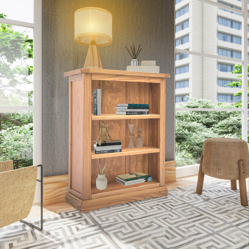 Rieger 90 cm H x 70 cm W Standard Bookcase