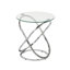 Round Sofa Table for Living Room Furniture, 61cm Metal Bed Side Table, End Table-96399417