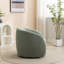 Upholstered Swivel Armchair-1467389330