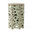 Table d'appoint en fer antique, sans assemblage, ornement complexe, h 22,56 po, 9,85 lb, 2 tables en fer, 2-923519334