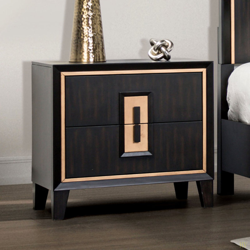 Poignée moderne en bois pour table de chevet 1pc