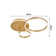 Assael Ceiling Light 3-Light 50cm LED Flush Mount with Remote Control