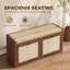 6 Pair Shoe Storage Bench