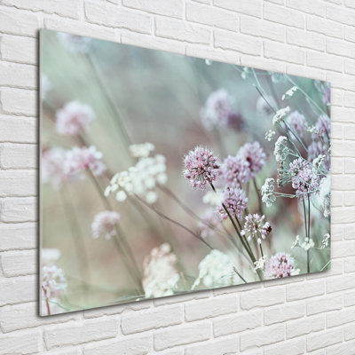 Wild Flowers - Unframed Art Prints on Glass