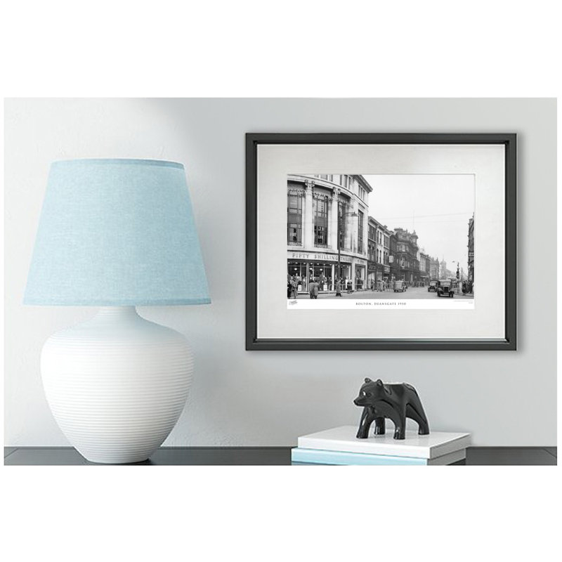 Bolton, Deansgate 1950 by Francis Frith - Single Picture Frame Print, 40cm H x 50cm W x 2.3cm D