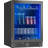 Zephyr Presrv 24" Black Stainless 7-Bottle and 108-Can Single Zone Beverage Cooler