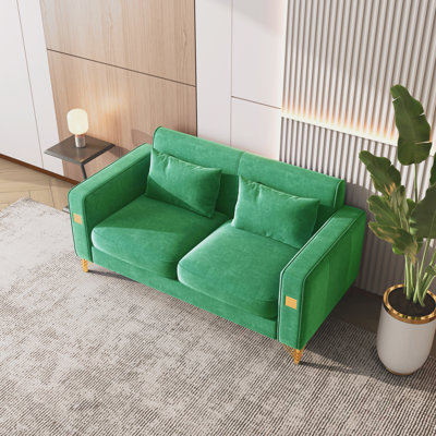 Barcaldine Velvet Loveseat