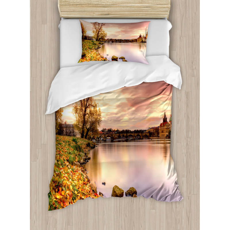 Rustic Polyester Duvet Cover