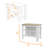 2 Piece Kitchen Set, Kitchen Island + Pantry Cabinet-852679377