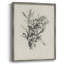 Reproduction florale vintage avec encadrement CECXL - bois massif-1920549360