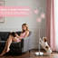 177.8cm Polished Column Floor Lamp