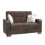 Causeuse rembourrée en bois avec rangement Primenest Zenaero X-216722200
