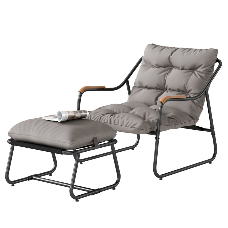 Patio Lounge Chair And Ottoman