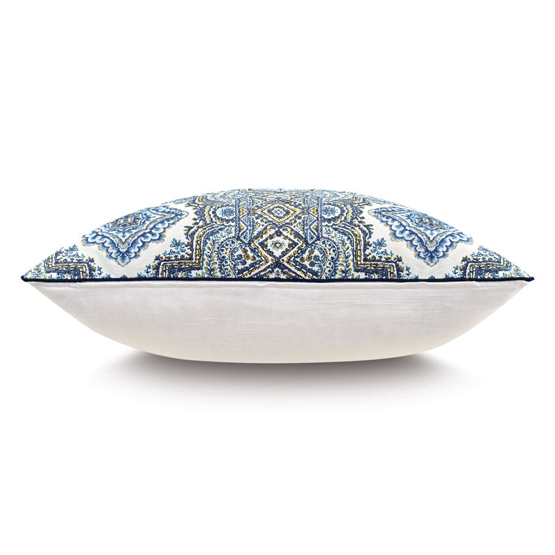 Ojai Geometric Pillow Cover & Insert, 22"H x 22"W
