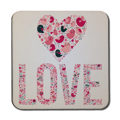 Square 6 Piece Coaster Set