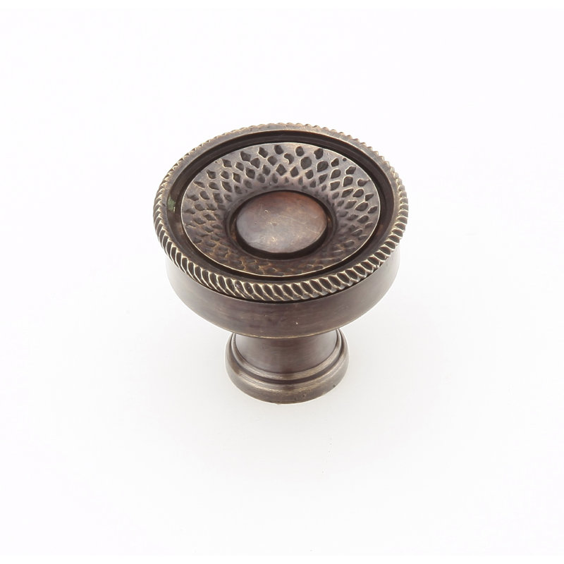 Sonata Round Knob, Dark Antique Bronze