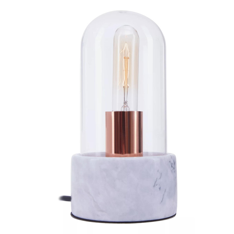 Alejandro Marble Novelty Lamp, Grey