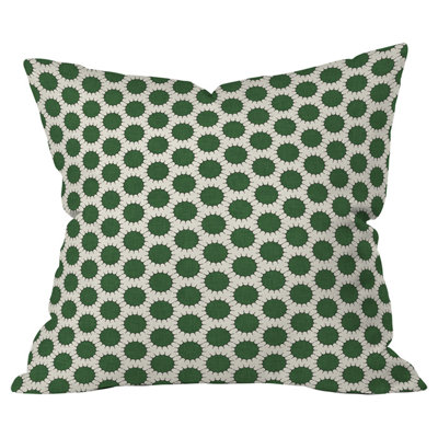 Pincushion Dot Indoor/Outdoor Throw Pillow