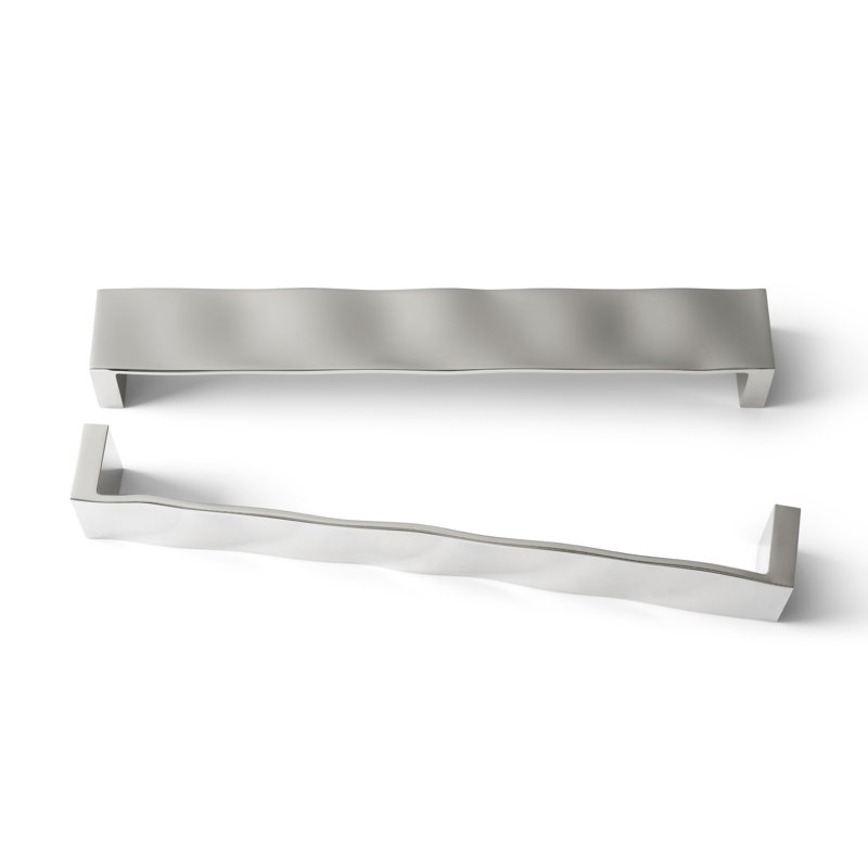 Ripple Hardware 12" Center to Center Bar Pull, Nickel