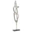 Sculpture Glane sur base en marbre