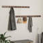 Solid Wood Wall 1 - Hook Coat Rack