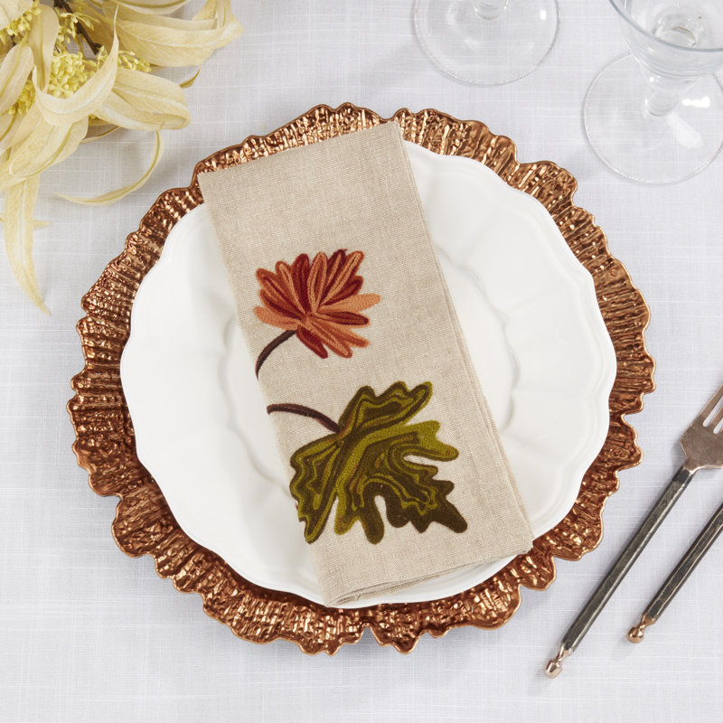 Ensemble de 4 serviettes Golden Grove