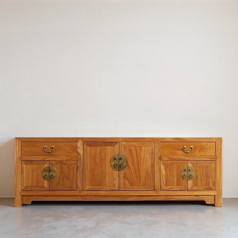 Meuble télé simple et créatif, Brun