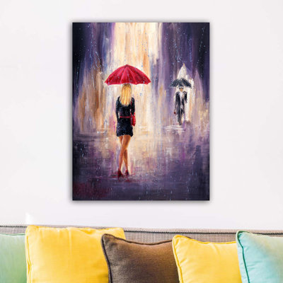 Stunning Decorative Canvas Painting, 19.7 x 27.6 inches | 100% Canvas with 100% Wooden Frame (1.2 inches Thick) | Perfect for Living Room & Bedroom Décor, Vibrant Colors & Timeless Design