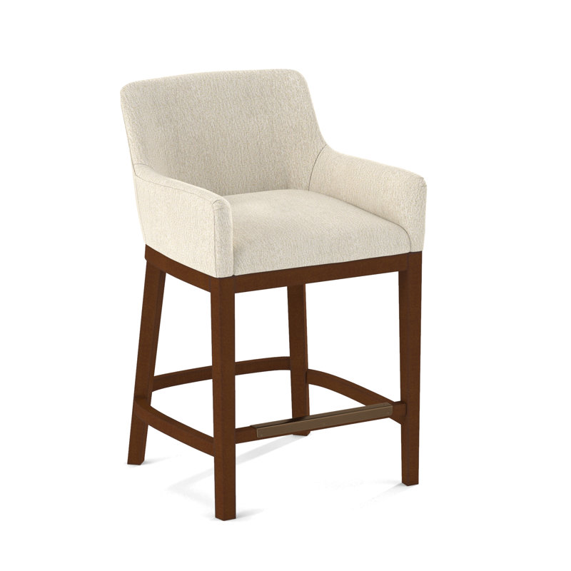 Upholstered Stool, English Saddle, 61606-88
