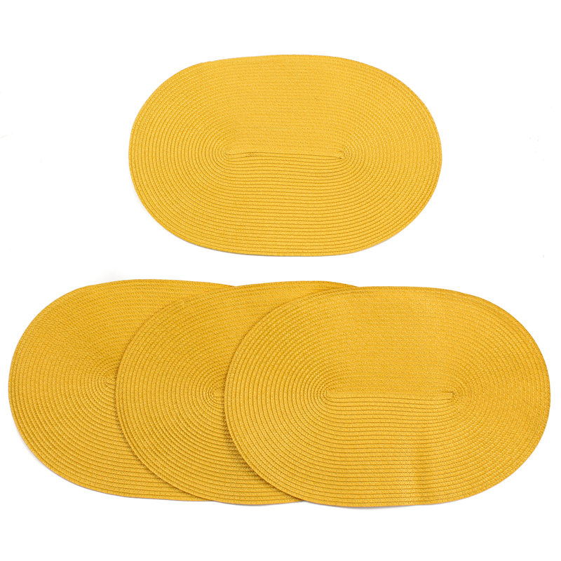 Falito Oval Placemat, Yellow