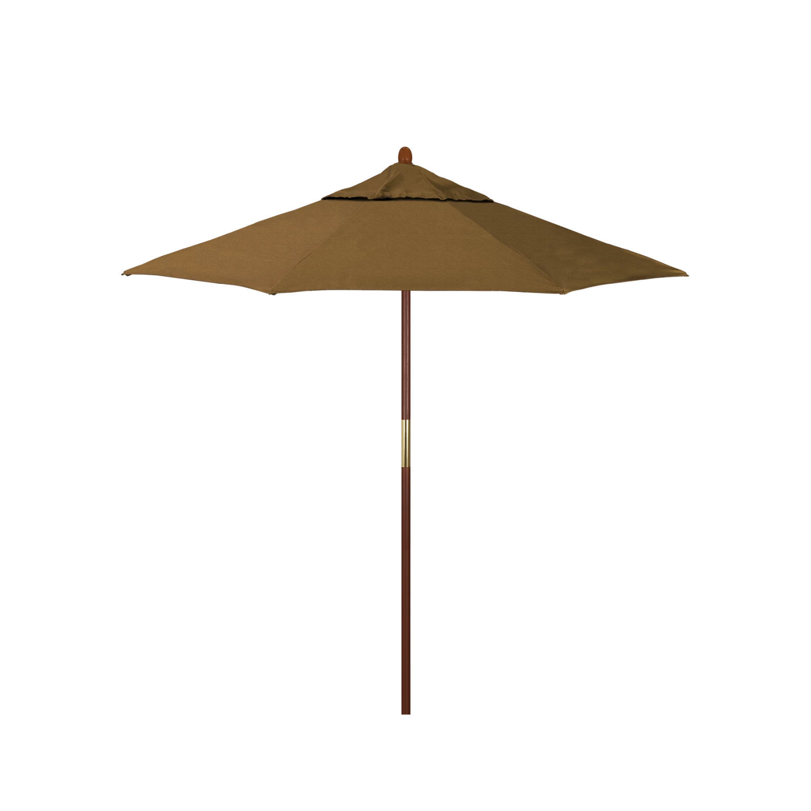 Manford 90'' Sunbrella® Outdoor Umbrella, Heather Teak Sunbrella®