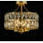 Elonso 12.5" W 4-Light Crystal Semi Flush Mount-223773910