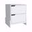 Nightstand, Bedside Table With 2-Drawers-1628070880