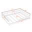 Lit plateforme tapissier Tarena-1282473750