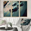 «Retro Race Car in Monaco Street Race III», reproduction sur toile 3 pièces