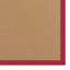 Tapis berbère beige foncé fabriqué à la main avec bordure rouge en coton Nannette-1779734789