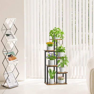 Iron 7 Tier Plant Stand Set of 7