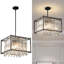 Luminaire suspendu moderne en cristal à lustre carré / rectangulaire Jennesa Jhase-1406205731-1406205734