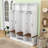 Hall Tree with Storage Bench, Hooks, Cubbies and Cabinets-1443141269