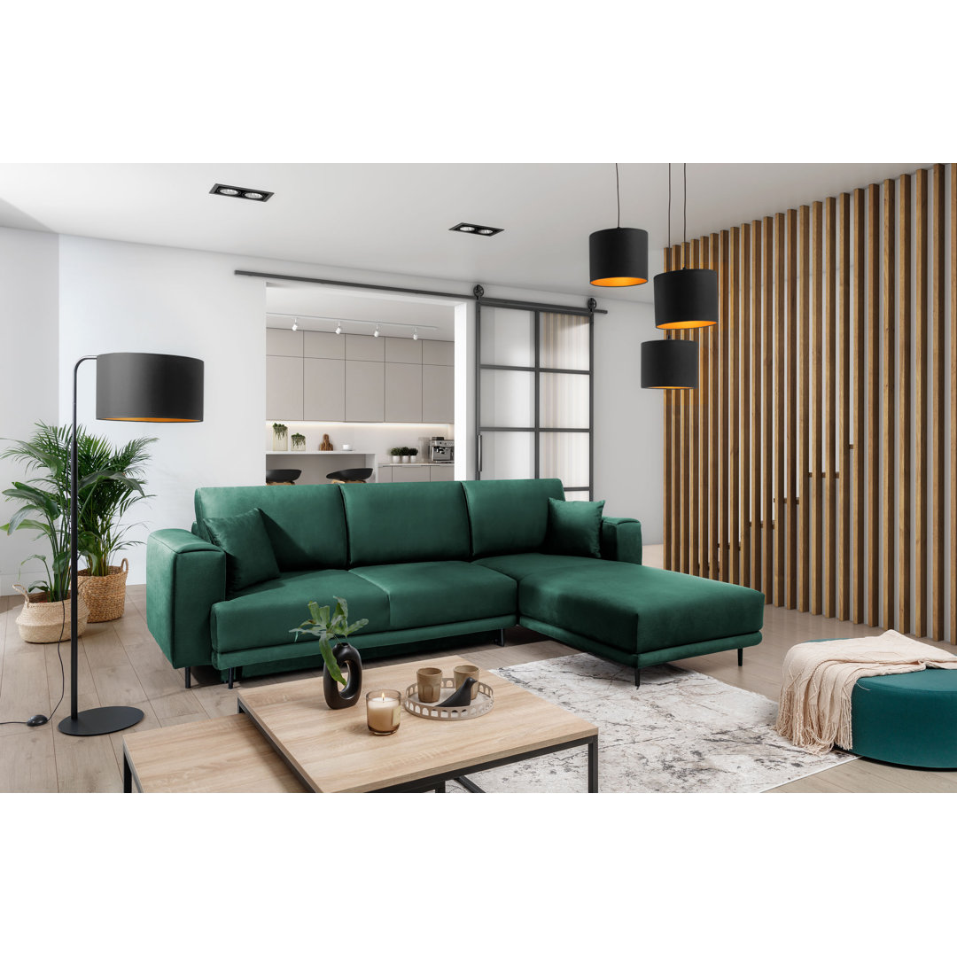 Ecksofa Aecca mit Bettfunktion