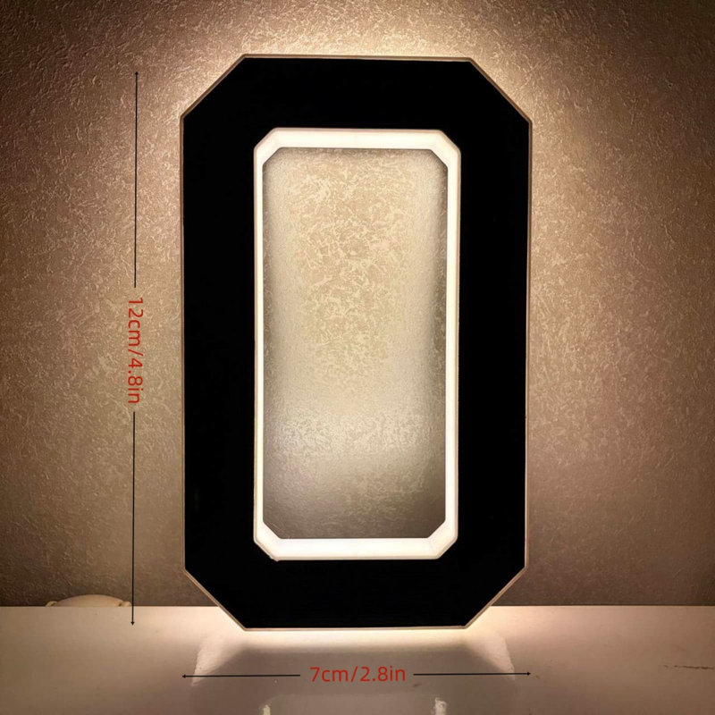 Solar-powered Digital Doorplate Waterproof LED Address Number Sign